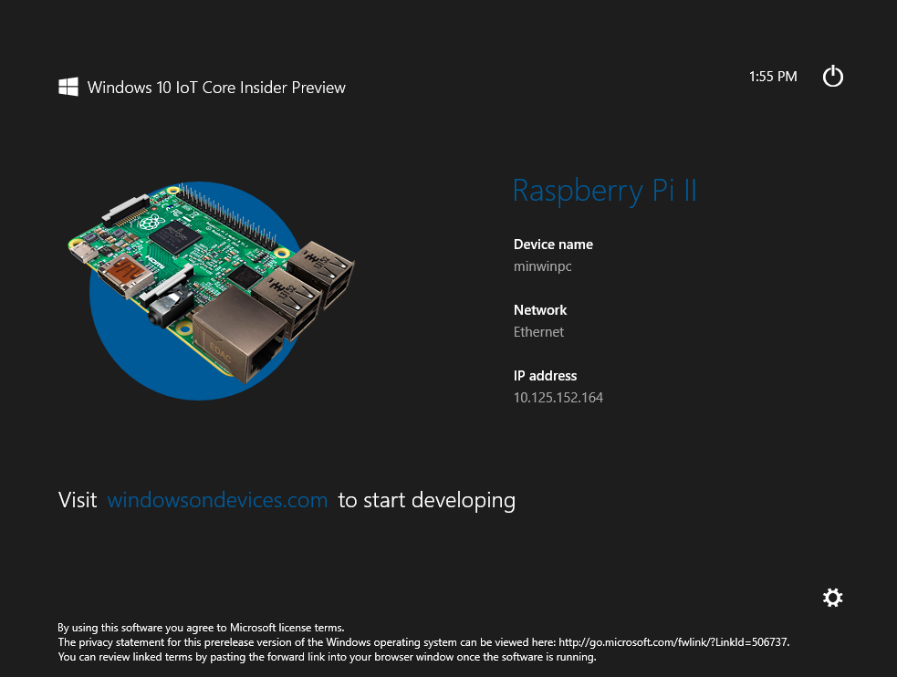 Raspberry Pi Windows 10