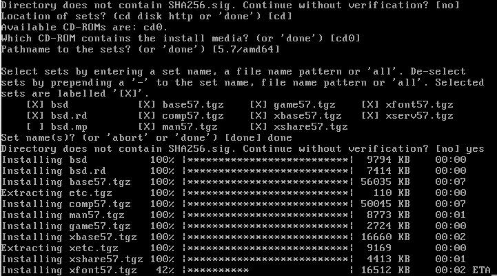 OpenBSD Pakete installieren