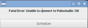 pulseaudio error