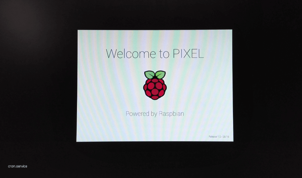 Raspberry Pi Pixel boot