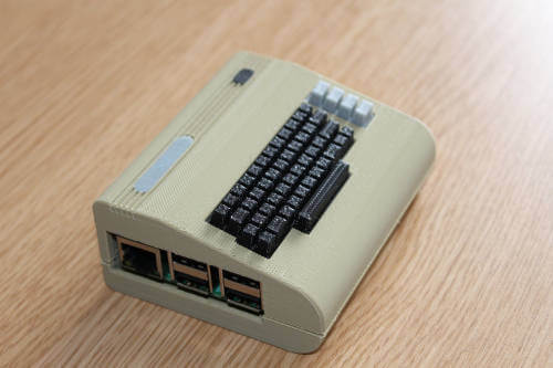 Raspberry Pi C64 Gehäuse 3D Druck