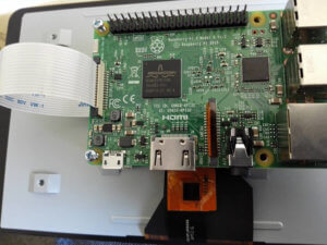 Raspberry Pi Monitor Rückseite
