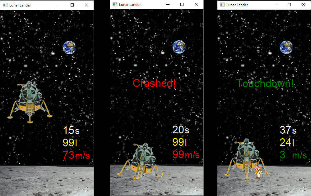 Lunar Lander in C++