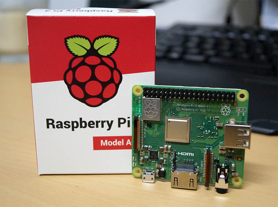 Raspberry Pi 3 Modell A+ Test