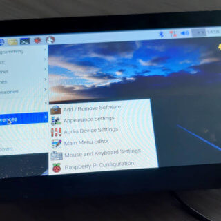 Raspberry Pi Touchscreen Rechtsklick