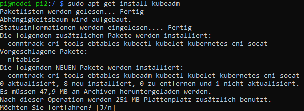 apt-get install kubeadm