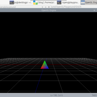 Raspberry Pi OpenGL Playground