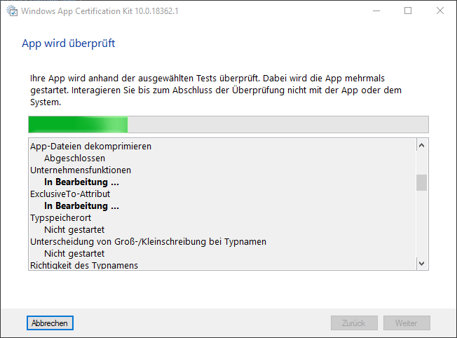 Windows App Certification Kit 2