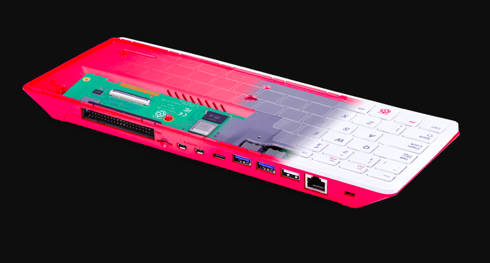 Raspberry Pi 400 vorgestellt