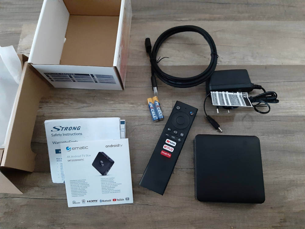 Ematic Streaming Box unboxing