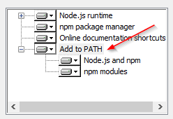 TypeScript installieren node.js Path