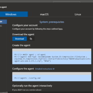 Azure Build Agent Windows